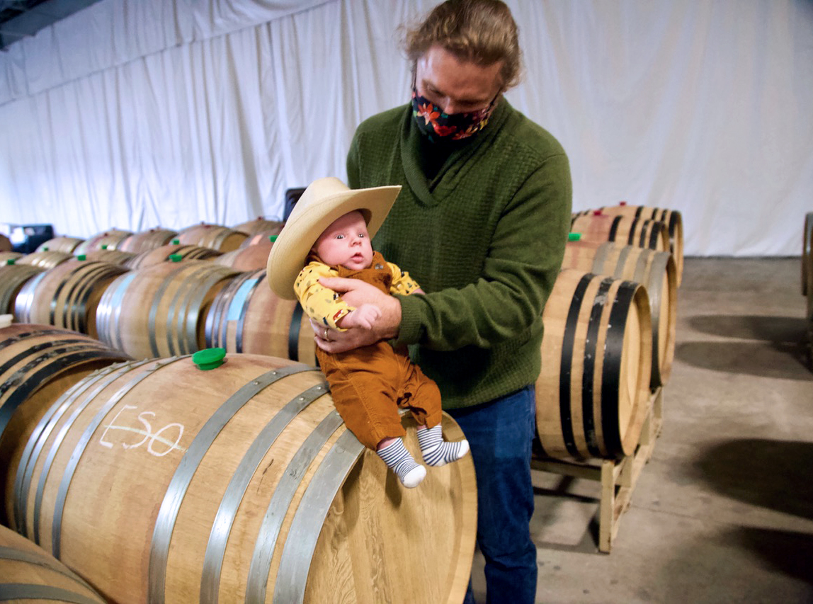 JP not sure about Esola in a new 228-liter Taransaud barrel.